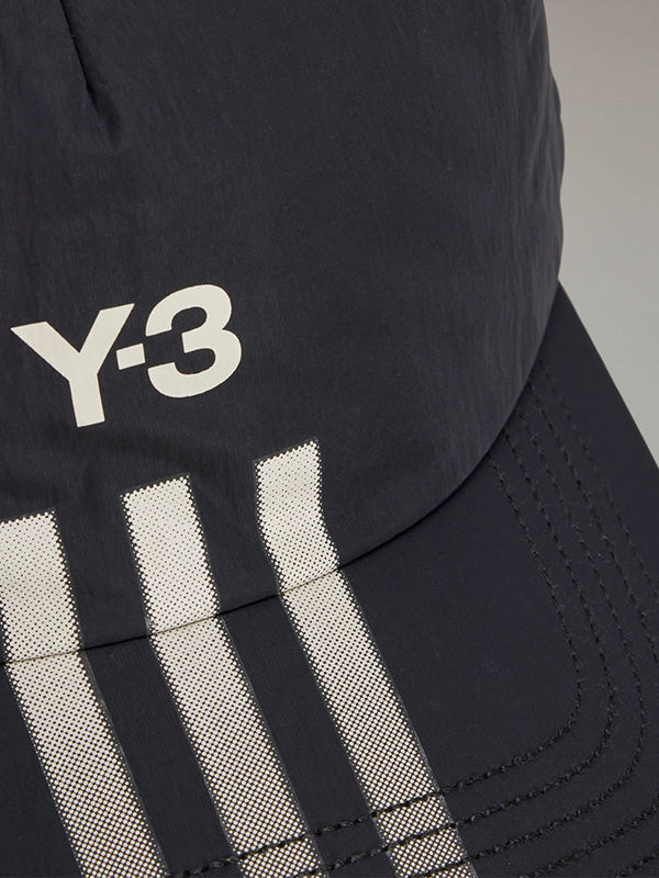 【Y-3 -ワイスリー】Y-3 STRP CAP/BLACK(キャップ/ブラック)