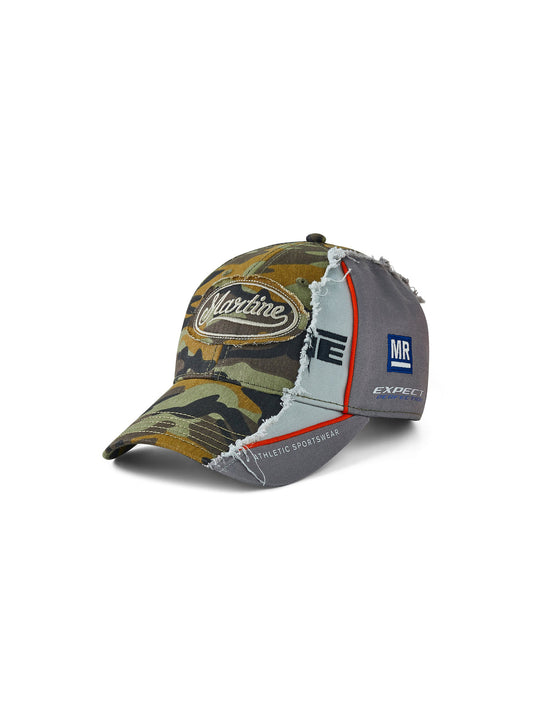【Martine Rose  - マーティンローズ】COLLAGE CAP  / GREEN CAMO (キャップ/グリーンカモ)