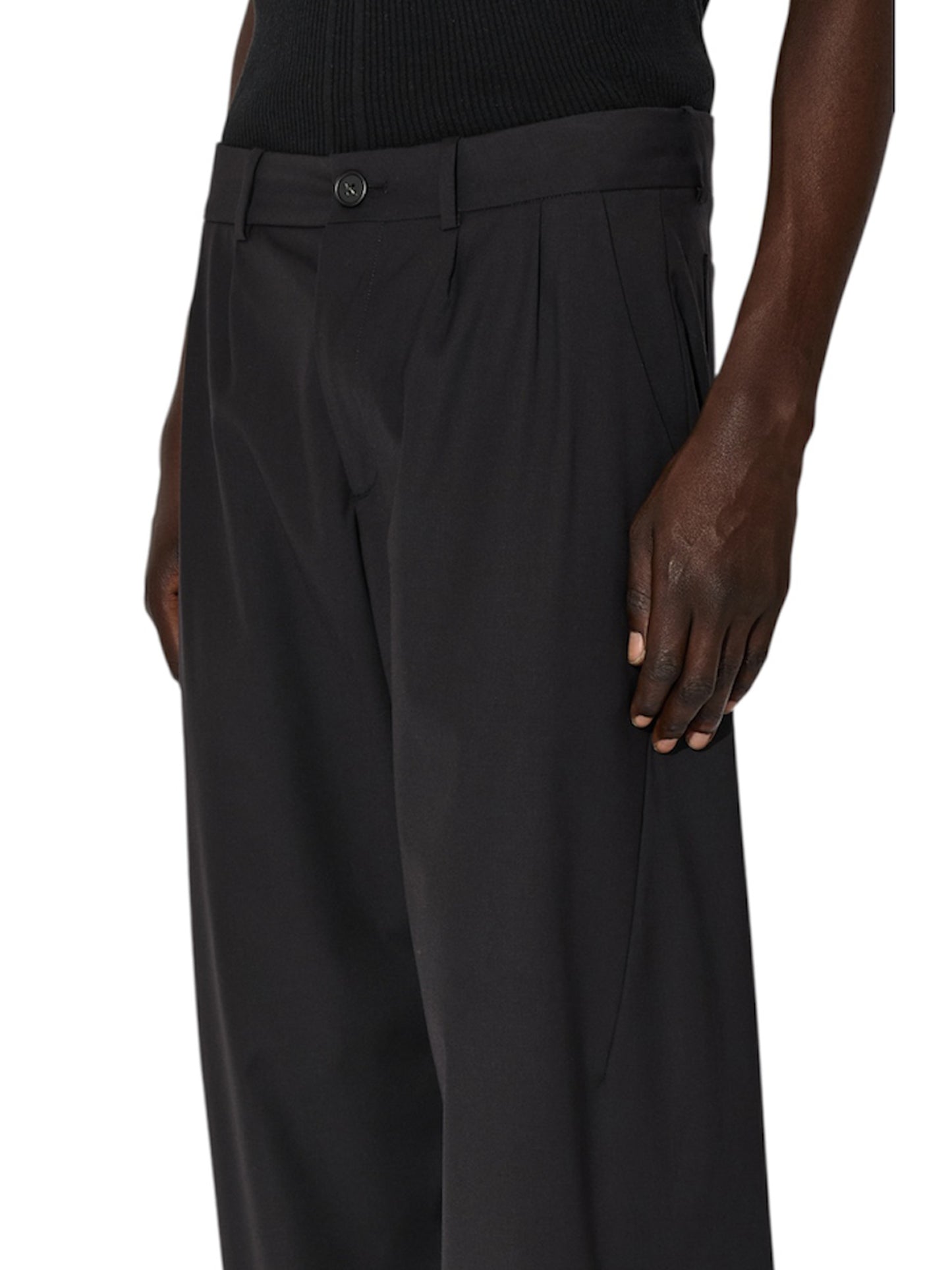 【_J. L - A. L_ - ジェイラル】Mitre Pant / Black (パンツ/ブラウン)