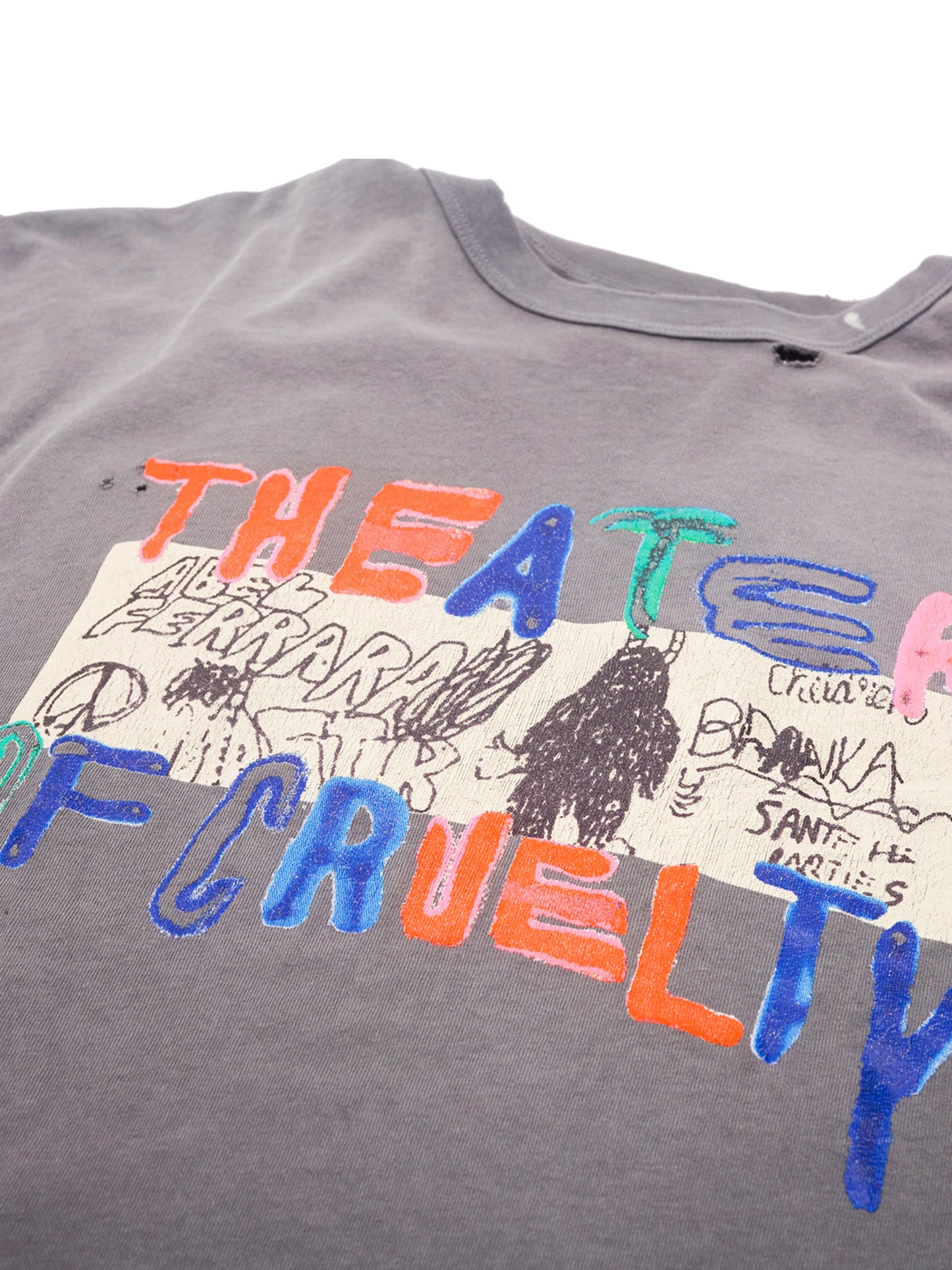 【PALY HOLLYWOOD - パリーハリウッド】THEATER OF CRUELTY L/S TEE / BLACK (ロングスリーブTEE/ブラック)