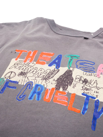 【PALY HOLLYWOOD - パリーハリウッド】THEATER OF CRUELTY L/S TEE / BLACK (ロングスリーブTEE/ブラック)