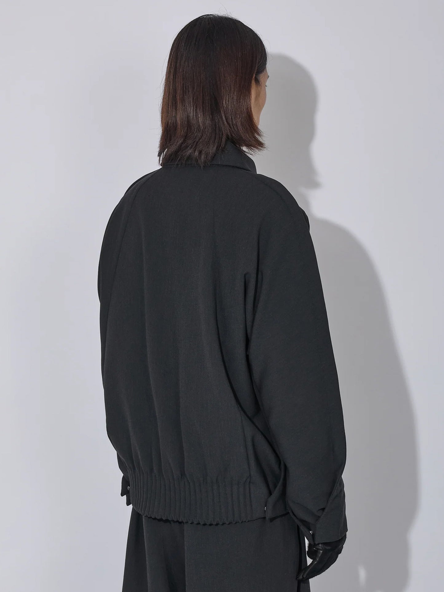 【_J. L - A. L_ - ジェイラル】Uvas Jacket / Shungite Black (ジャケット/シュグナイトブラック)