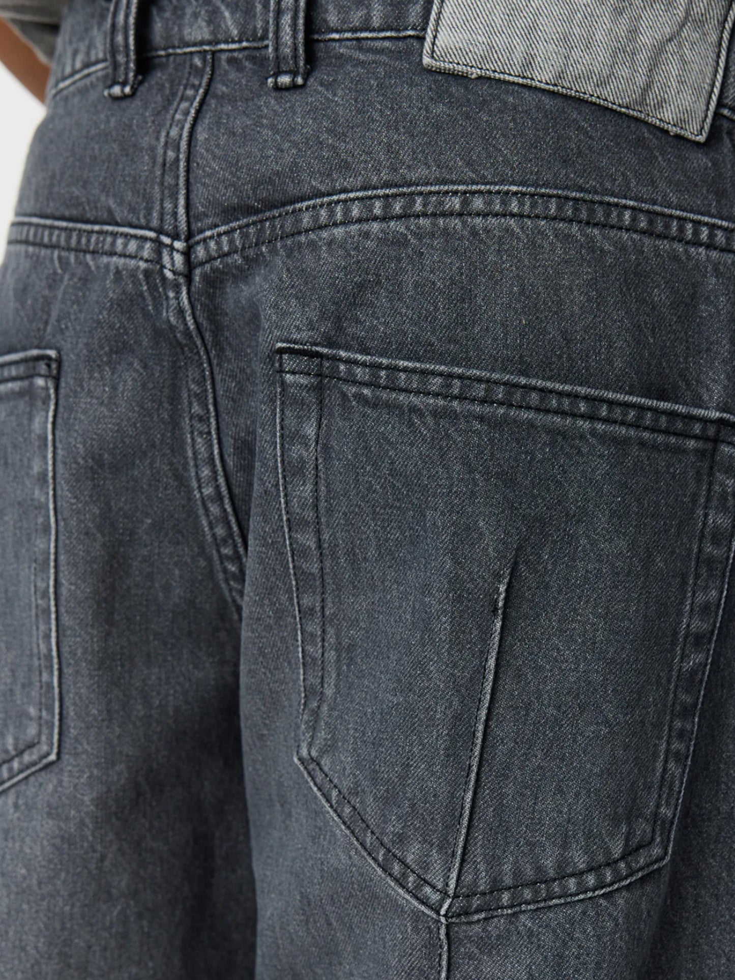 【mfpen - エムエフペン】CEREMONY JEANS  / STONEWASHED GREY (デニムパンツ/ストーンウォッシュ)