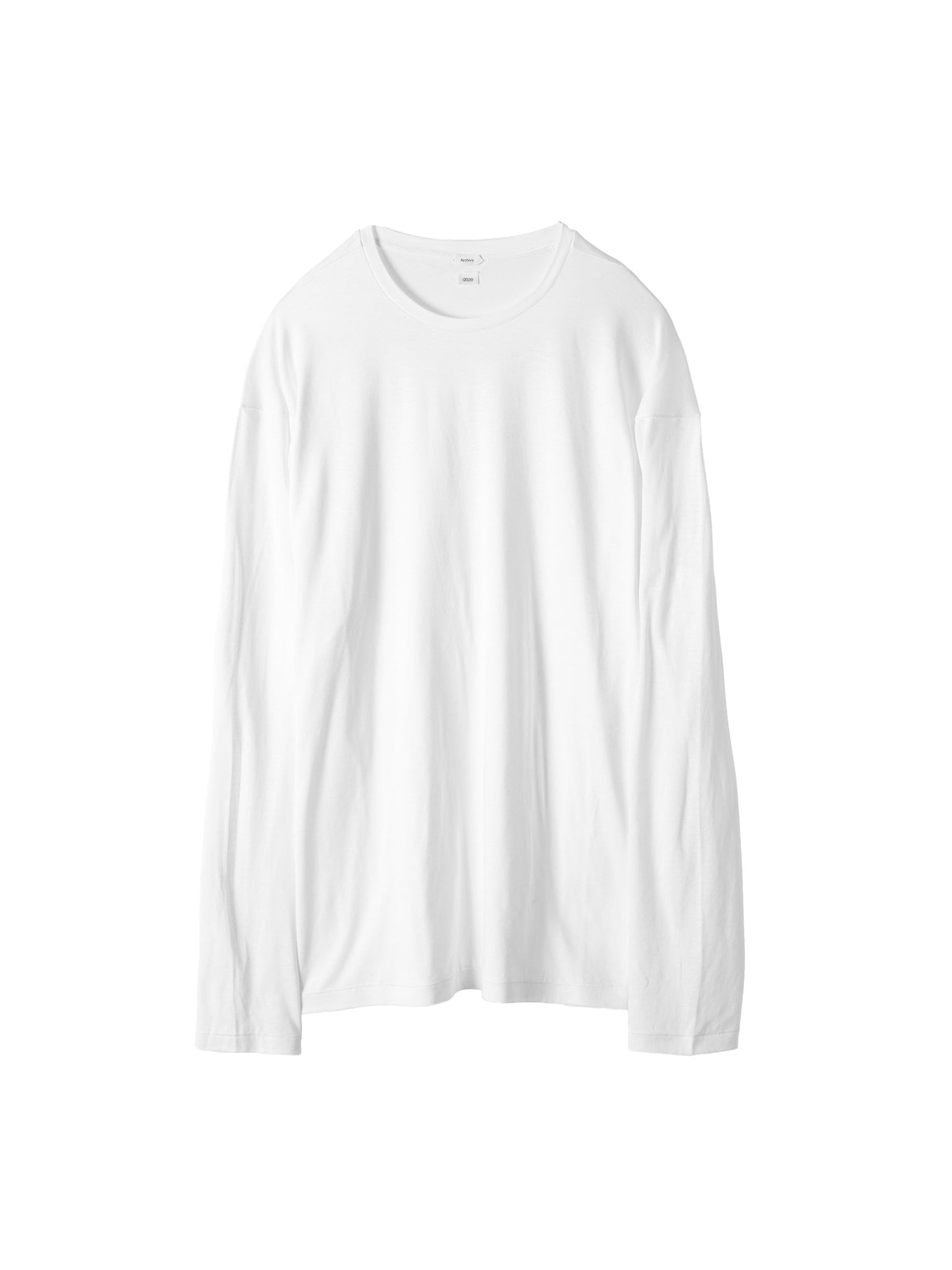 【POST ARCHIVE FACTION - ポストアーカイブファクション】Vacation Longsleeve / White (ロングスリーブTEE/ホワイト)