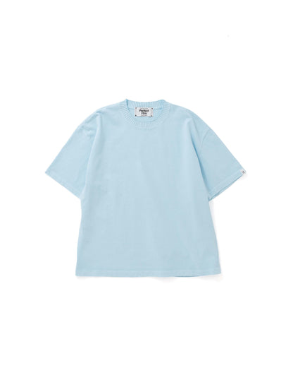 【Perfect ribs® - パーフェクトリブス】Short Sleeve T Shirts / Sax(Tシャツ/サックス)