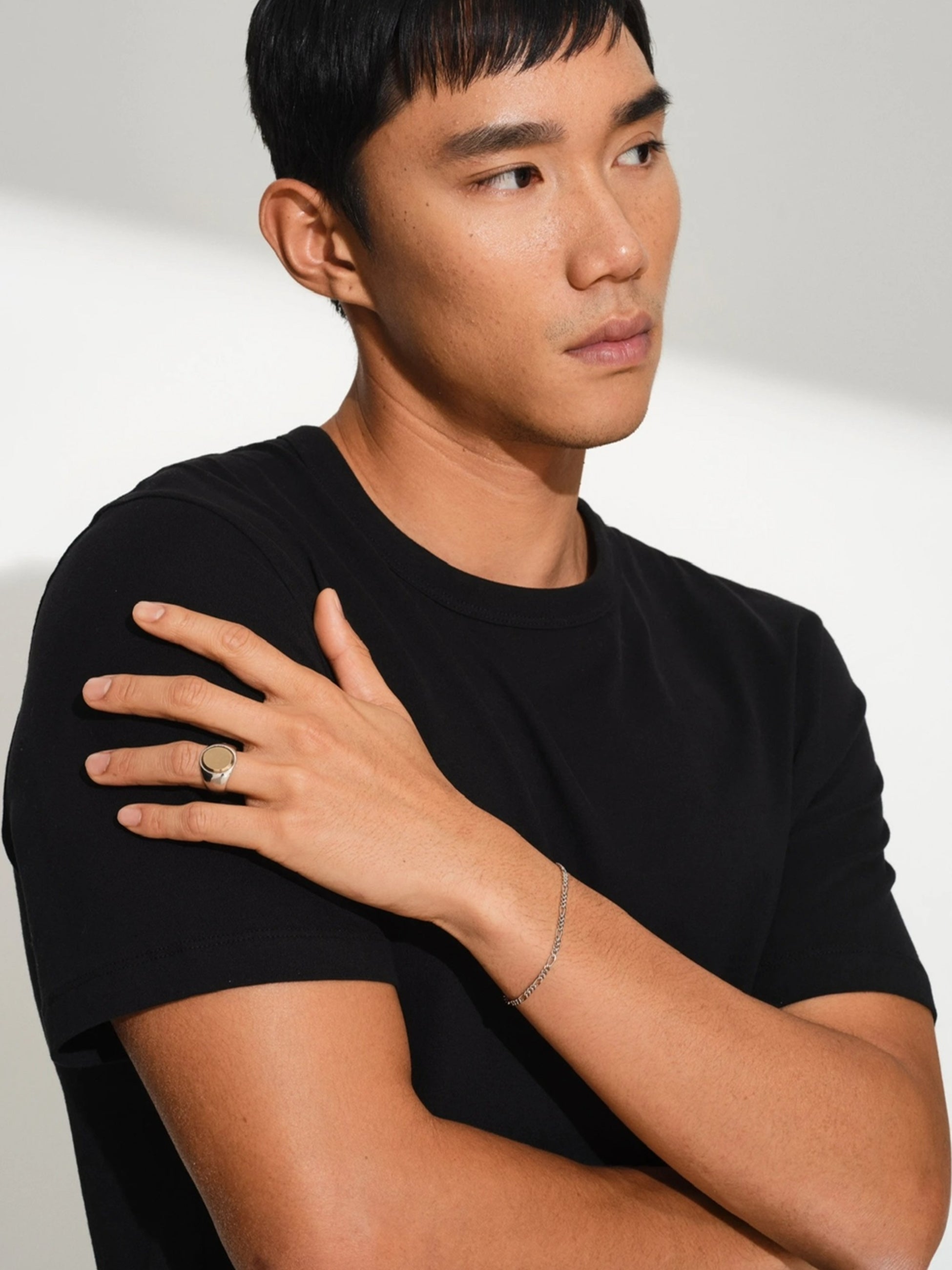 TOM WOOD - トムウッド】Bo Bracelet Slim (ブレスレット/シルバー