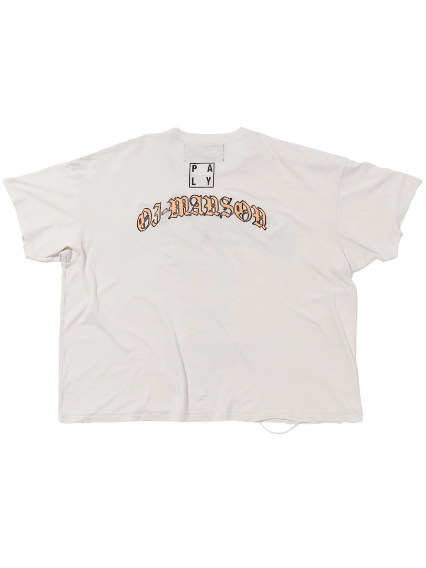 【PALY HOLLYWOOD - パリーハリウッド】ALL PRO TEE / White(Tシャツ/ホワイト)