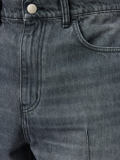 【mfpen - エムエフペン】CEREMONY JEANS  / STONEWASHED GREY (デニムパンツ/ストーンウォッシュ)