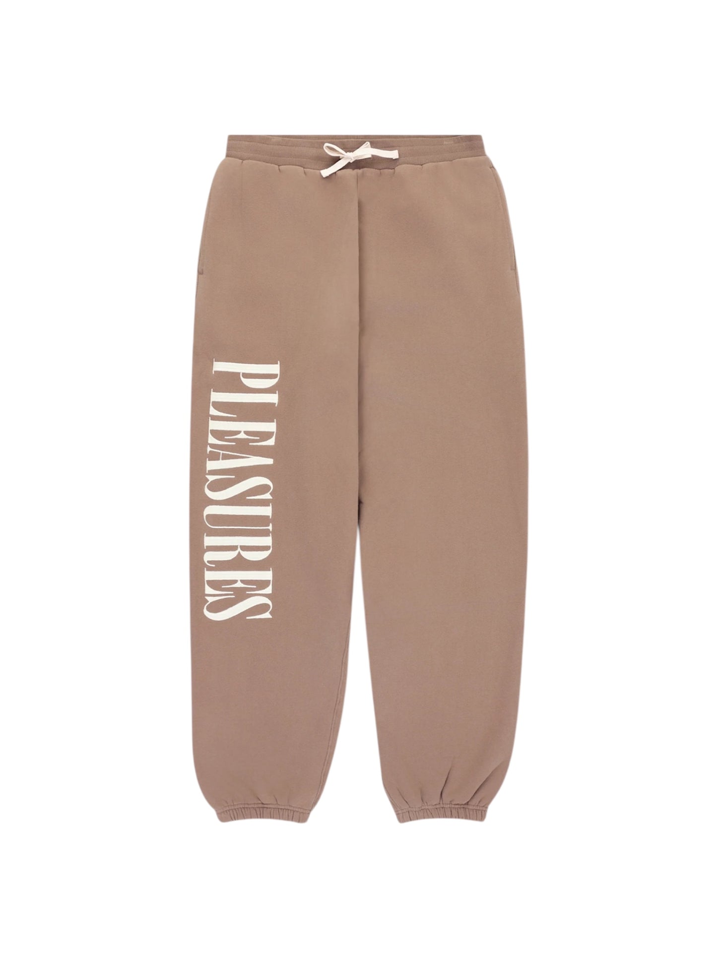 【PLEASURES - プレジャーズ】ONYX SWEATPANTS / BROWN (スウェットパンツ/ブラウン)