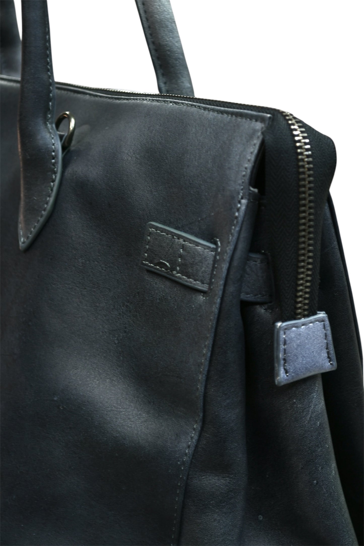 【BASKETCASE  - バスケットケース】GRIFTER, leather tote  / BLACK (バッグ/ブラック)