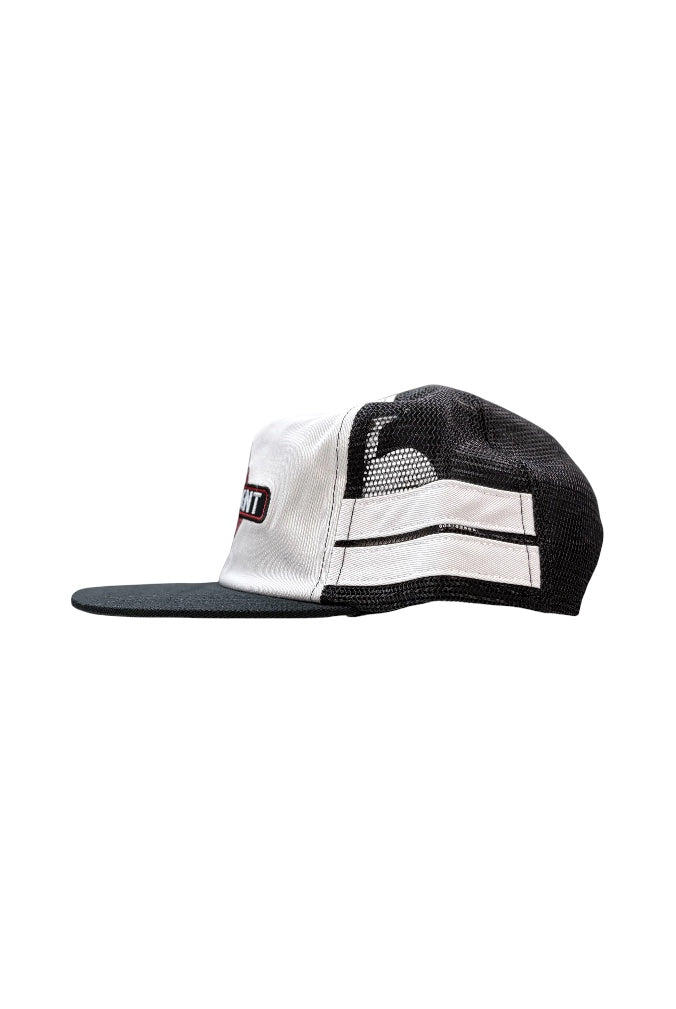 【Fucking Awesome- ファッキングオーサム】FA X Independent Spiral Logo Trucker / BLACK（キャップ/ブラック)