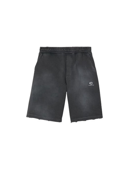 【CAMPER LAB  - カンペールラボ】LOGO SWEATSHORTS/ BLACK  (スウェットショーツ/ブラック）