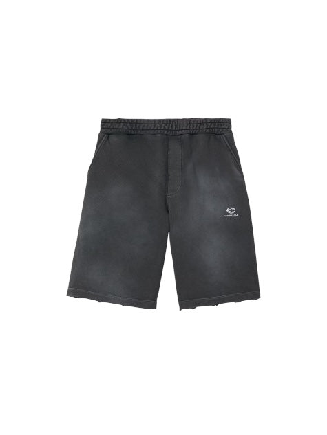 【CAMPER LAB  - カンペールラボ】LOGO SWEATSHORTS/ BLACK  (スウェットショーツ/ブラック）