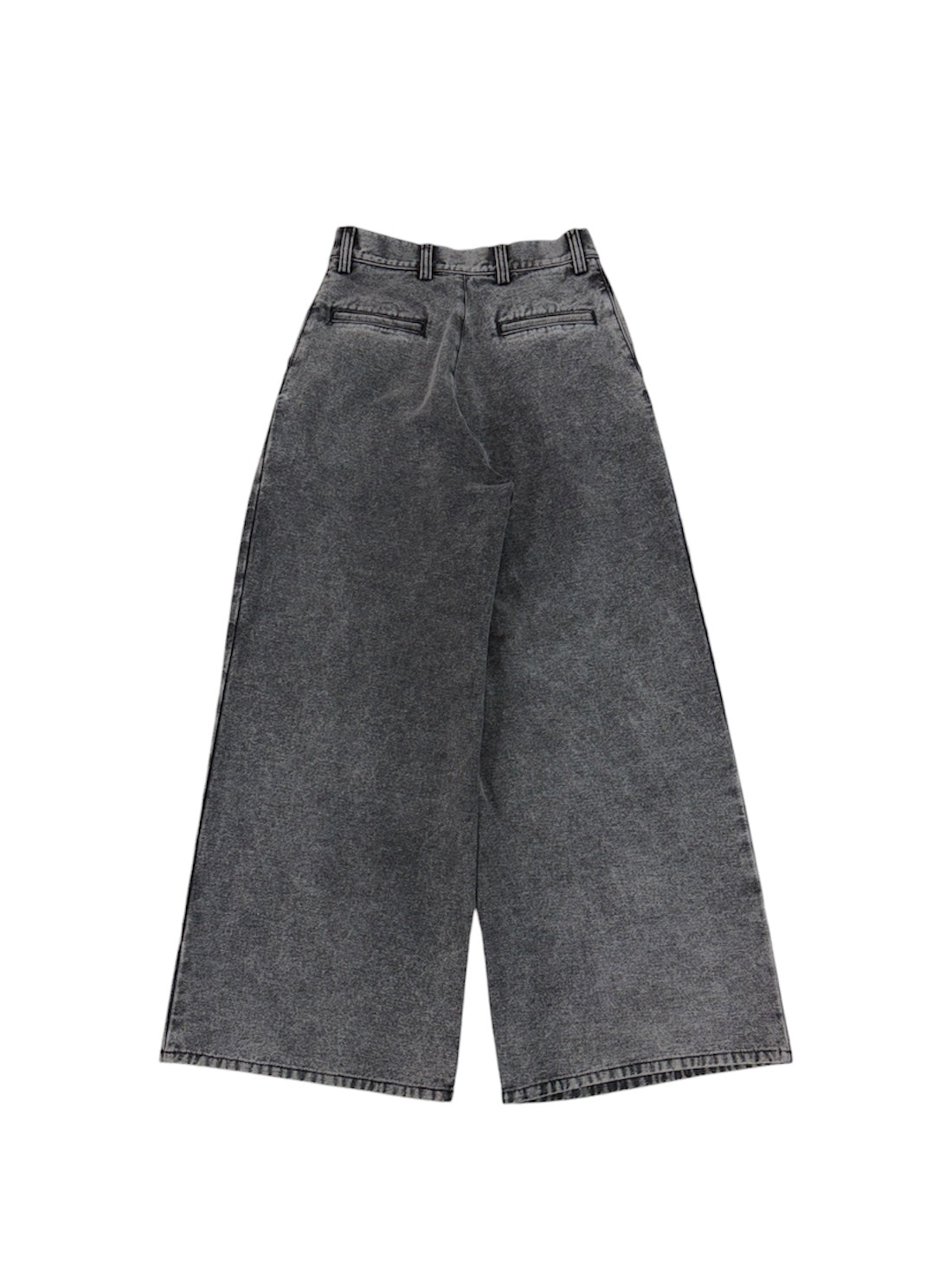 【ERL - イーアールエル】UNISEX PLEATED JEANS / BLACK (デニムパンツ/ブラック)