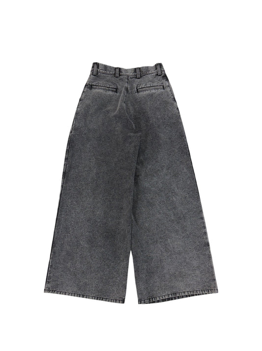 【ERL - イーアールエル】UNISEX PLEATED JEANS / BLACK (デニムパンツ/ブラック)