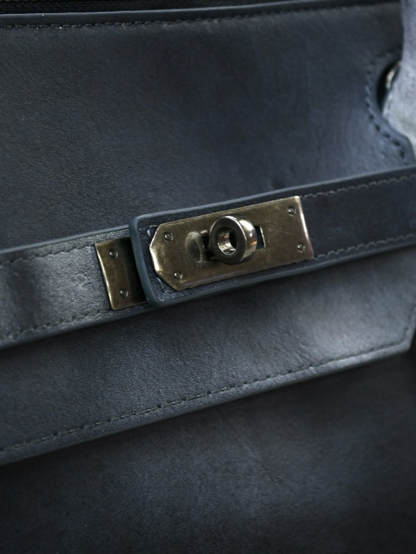 【BASKETCASE  - バスケットケース】GRIFTER, leather tote  / BLACK (バッグ/ブラック)