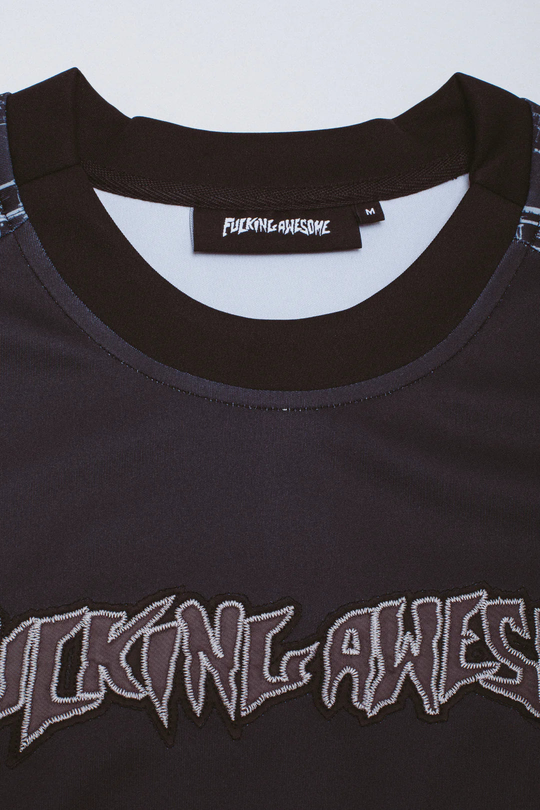 【Fucking Awesome- ファッキングオーサム】RAPID SHORT SLEEVE JERSEY /  BLACK（Tシャツ/ブラック)