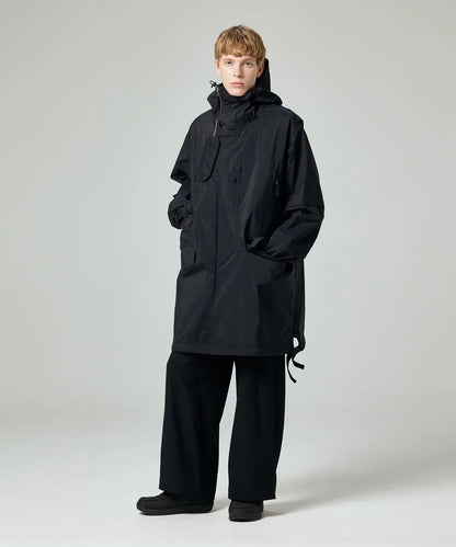 【PHENIX - フェニックス】TECH SMOCK COAT / WINDSTOPPER® PRODUCTS BY GORE-TEX LABS /BLACK (コート/ブラック)