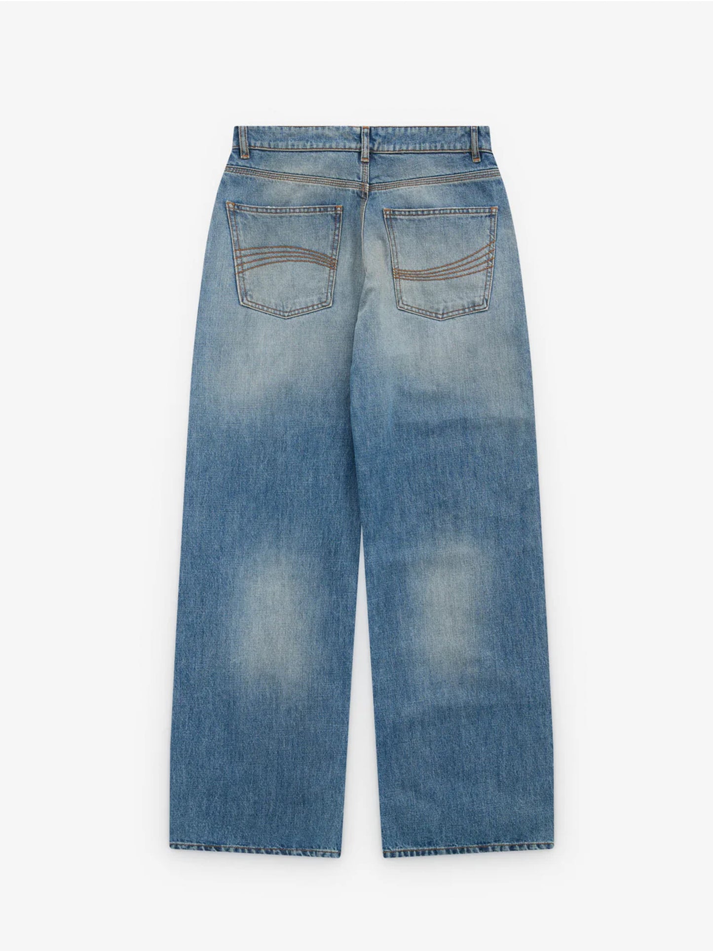 【ERL - イーアールエル】UNISEX BREAKWATER WASH DENIM JEANS / BLUE(パンツ/ブルー)