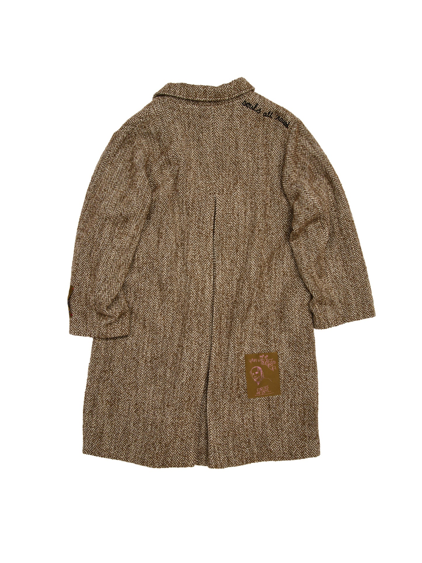 【PALY HOLLYWOOD - パリーハリウッド】SURVIVAL TOOLS OVERCOAT /  BROWN (コート/ブラウン)