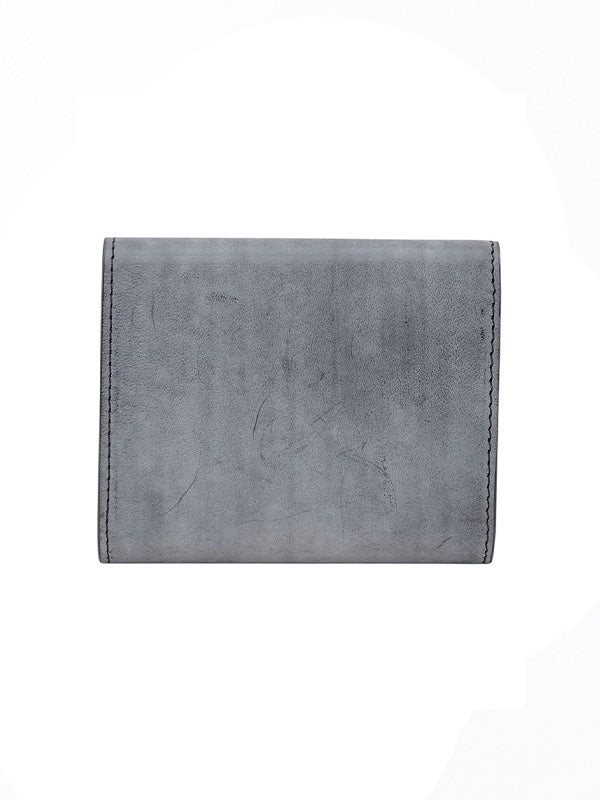 【Discord Yohji Yamamoto - ディスコード ヨウジヤマモト】Compact / BLACK×WHITE(ウォレット/ブラック)