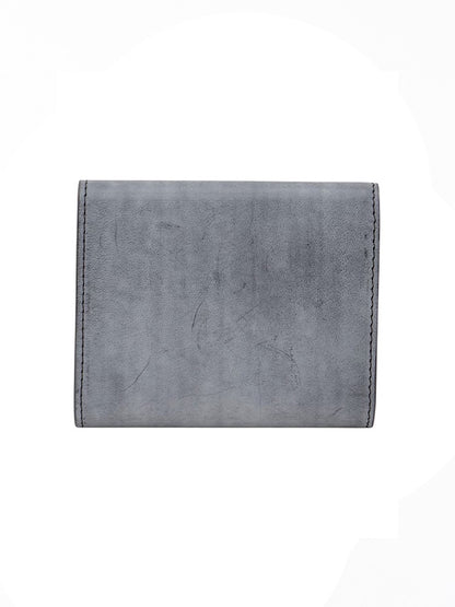 【Discord Yohji Yamamoto - ディスコード ヨウジヤマモト】Compact / BLACK×WHITE(ウォレット/ブラック)