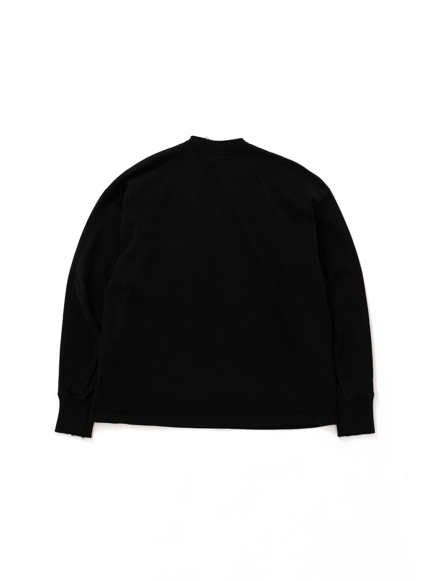 【Perfect ribs® - パーフェクトリブス】Long Sleeve T Shirts / Black (Tシャツ/ブラック)