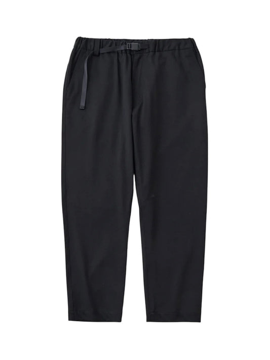 【White Mountaineering - ホワイトマウンテニアリング】2 WAY STRECH TAPERED PANTS / BLACK(パンツ/ブラック)