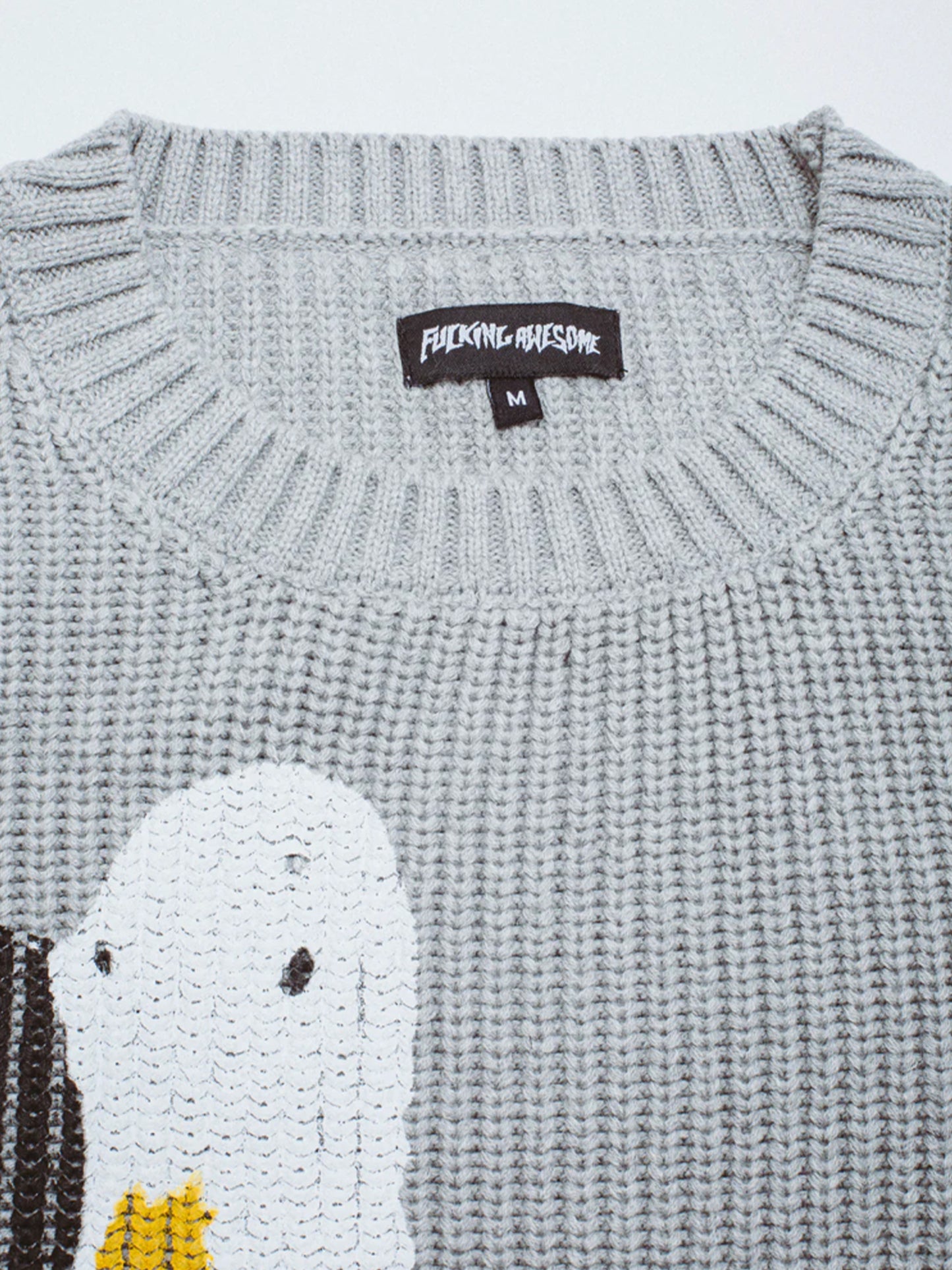 【Fucking Awesome- ファッキングオーサム】HIGH LONESOME CREWNECK SWEATER / GRAY（セーター/グレー)