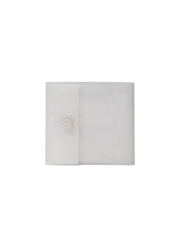 【beautiful people - ビューティフルピープル】nothing to hide vinyl card wallet / WHITE（ウォレット/ホワイト)