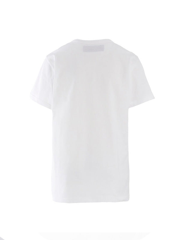 【Y's - ワイズ】JERSEY BLANKET EMBROIDERY Y's STITCH T / OFF WHITE (Tシャツ/オフホワイト)