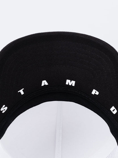 【STAMPD - スタンプド】NY 001 TRUCKER HAT / WHITE (キャップ/ホワイト)