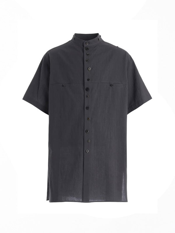 Y's for men-ワイズフォーメン】60 WRINKLE LAWN SHORT SLEEVE SHIRT