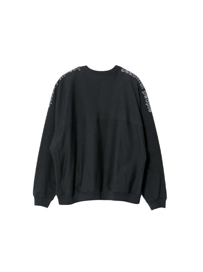 【beautiful people - ビューティフルピープル】suvin compact jersey no shoulder long T / NAVY（L/S Tシャツ/ネイビー)