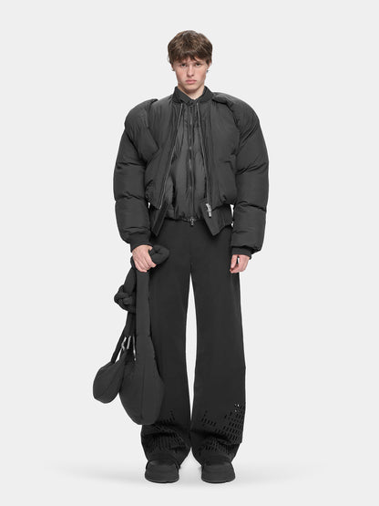 【HELIOT EMIL  - エリオットエミル】ALTAIR BOMBER JACKET / BLACK (ダウンジャケット/ブラック)