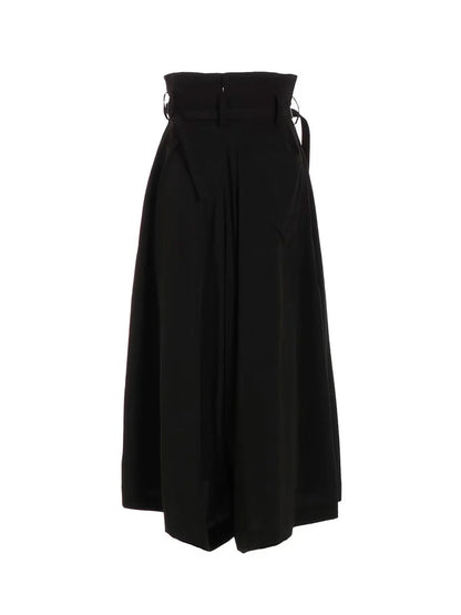 【Y's.... - ワイズビー】TA/PE SUPER VIYON TUSSER BAGGY PANTS / BLACK(パンツ/ブラック)