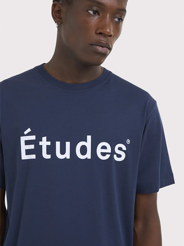 【Études - エチュード】WONDER ETUDES SS TEE / NAVY(Tシャツ/ネイビー)