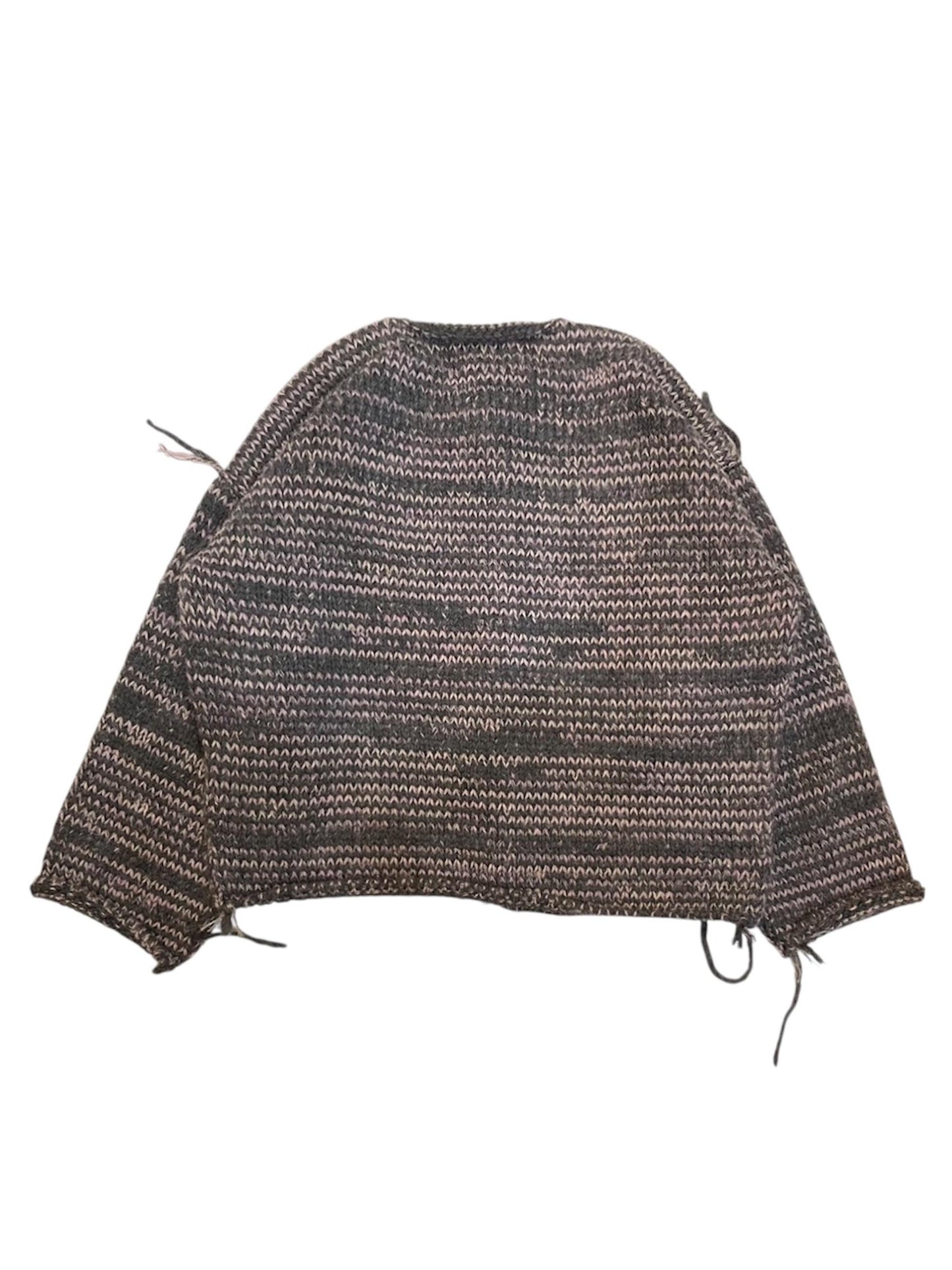 【MAGLIANO - マリアーノ】FREAKY KNITTED ROUNDNECK / GREY(カーディガン/グレー)