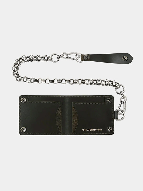 30%OFF【ANDERSSON BELL - アンダースンベル】ORO KEYCHAIN CARDHOLDER / KHAKI (ウォレット/カーキ）