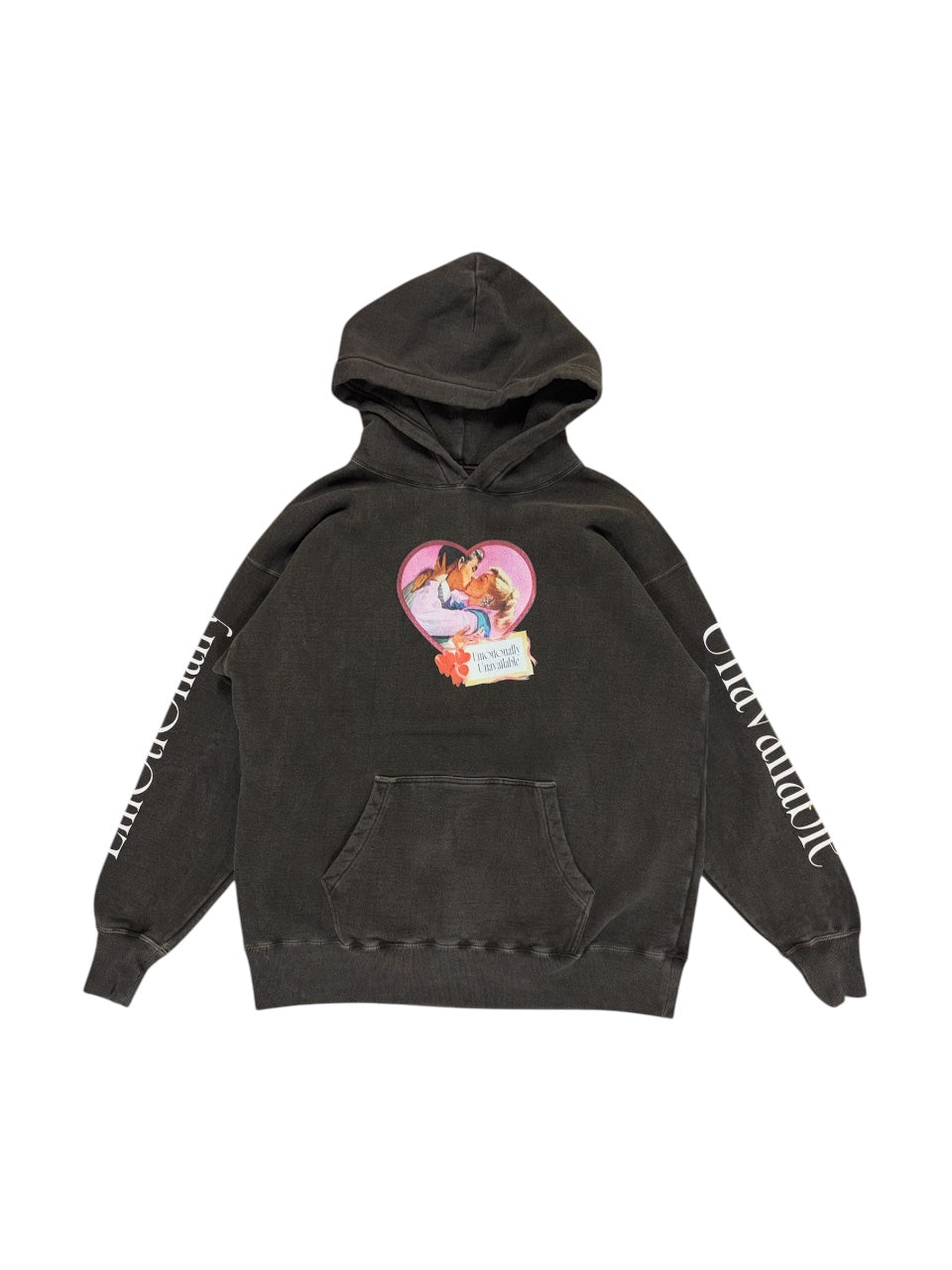 【EMOTIONALLY UNAVAILABLE - エモーショナリー アンアベイラブル】EU KISS HOODIE / BLACK (フーディ/ブラック)