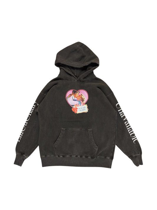 【EMOTIONALLY UNAVAILABLE - エモーショナリー アンアベイラブル】EU KISS HOODIE / BLACK (フーディ/ブラック)