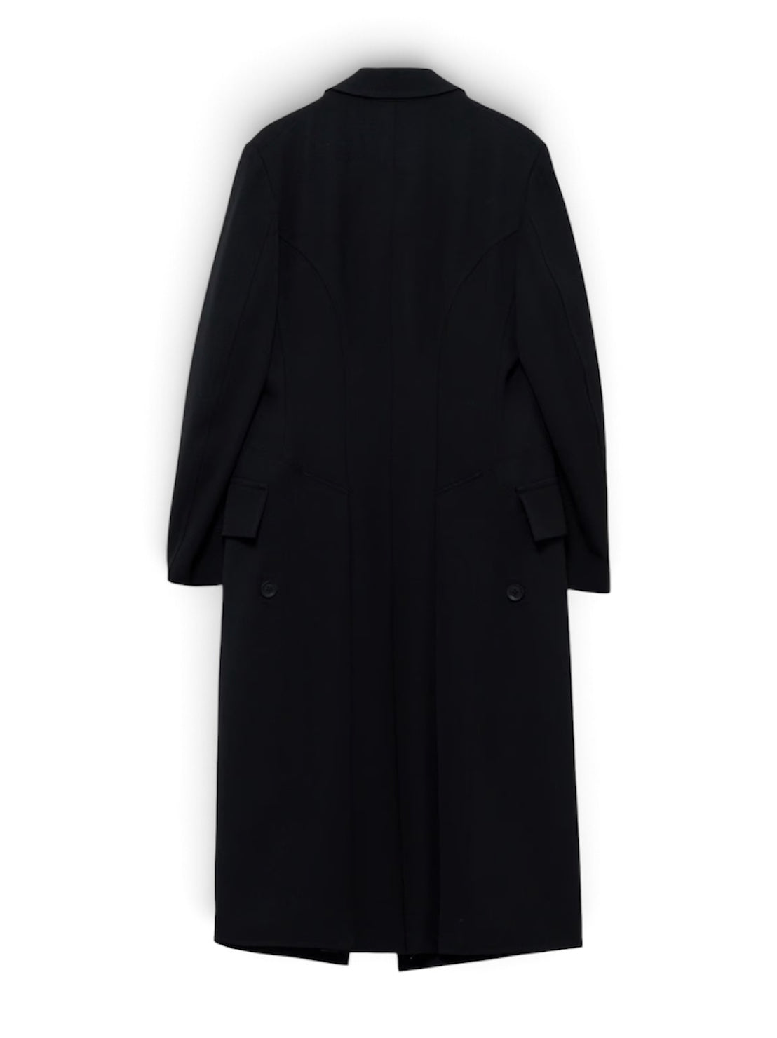 【Yohji Yamamoto POUR HOMME - ヨウジヤマモト プールオム】ARMY GABARDINE NAPOLEON JACKET（ジャケット/ ブラック)