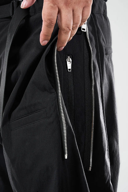 【ACRONYM - アクロニウム】P63-E / PLEATED WIDE PANTS / BLACK (パンツ/ブラック)