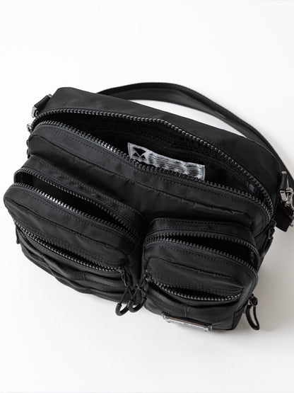 【MAKAVELIC - マキャべリック】ORBIT SHOULDER BAG / BLACK (バッグ/ブラック)