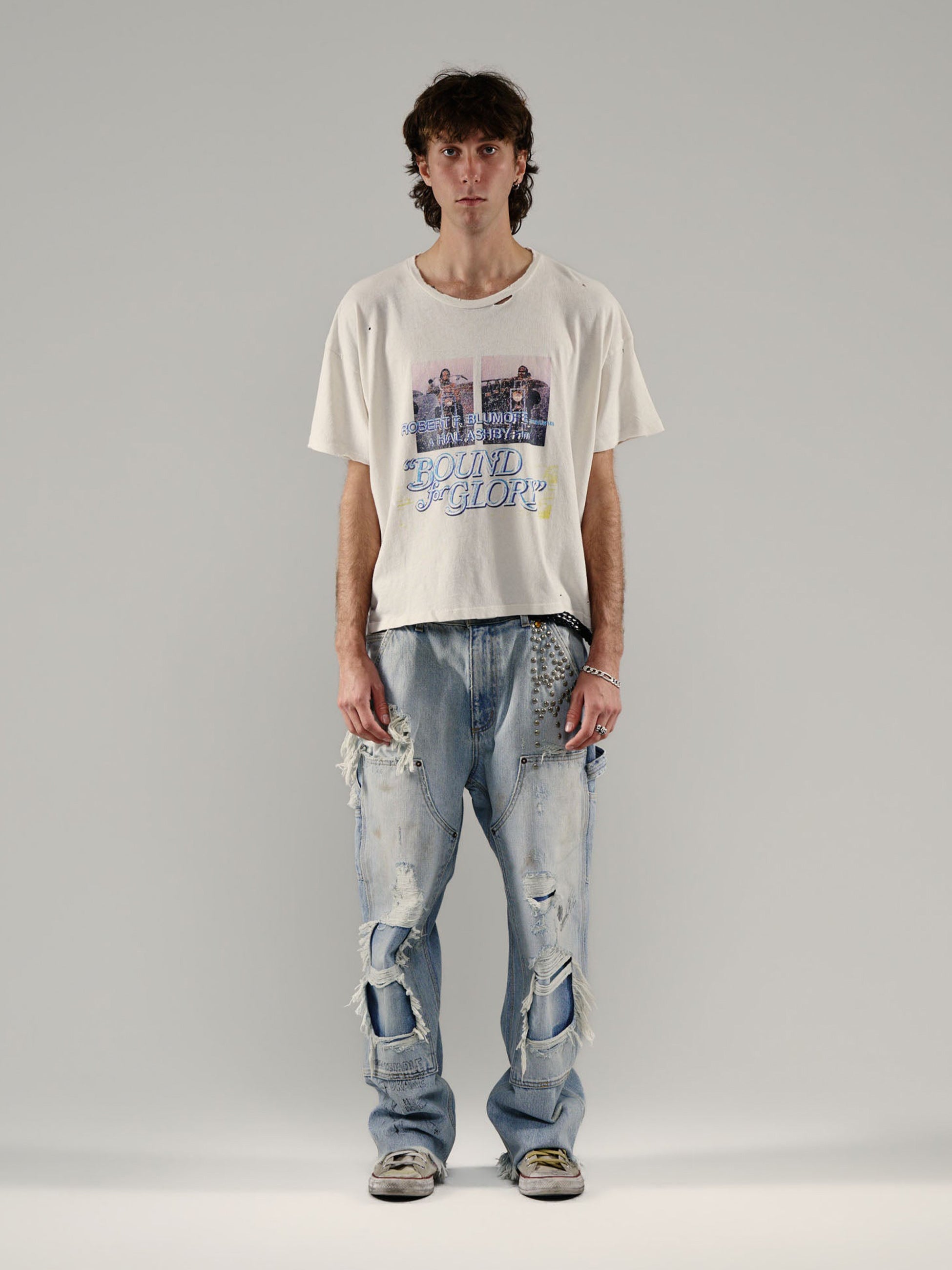 PALY HOLLYWOOD - パリーハリウッド】BOUND FOR GLORY TEE / WHITE(T