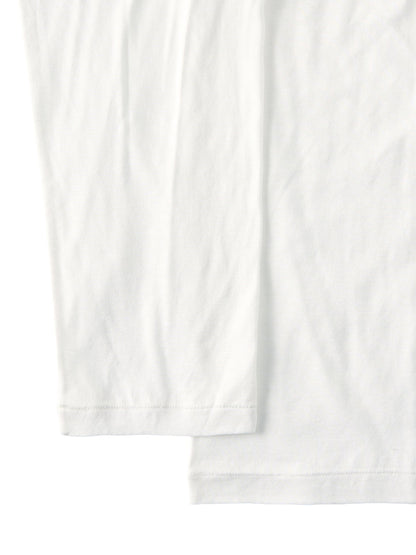 【POST ARCHIVE FACTION - ポストアーカイブファクション】Vacation Longsleeve / White (ロングスリーブTEE/ホワイト)