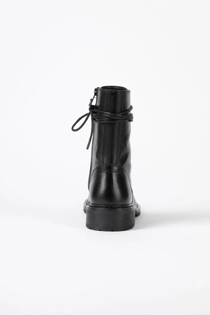 【ANN DEMEULEMEESTER - アン ドゥムルメステール】DANNY ANKLE BOOTS SANTIAGO / BLACK(ブーツ/ブラック）