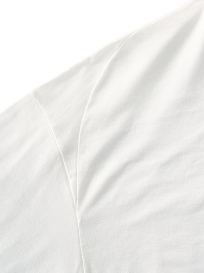 【POST ARCHIVE FACTION - ポストアーカイブファクション】Vacation Longsleeve / White (ロングスリーブTEE/ホワイト)