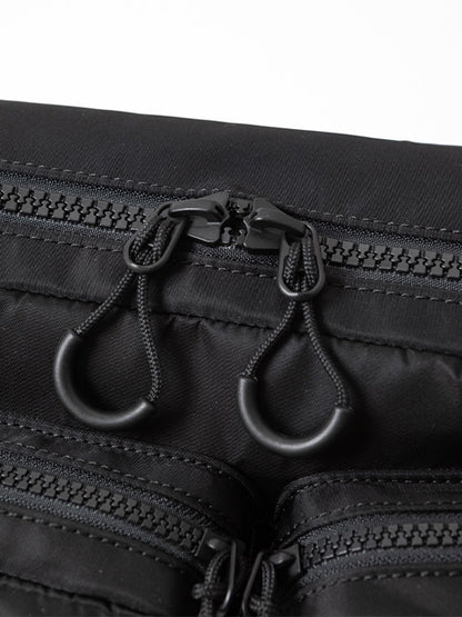 【MAKAVELIC - マキャべリック】ORBIT SHOULDER BAG / BLACK (バッグ/ブラック)