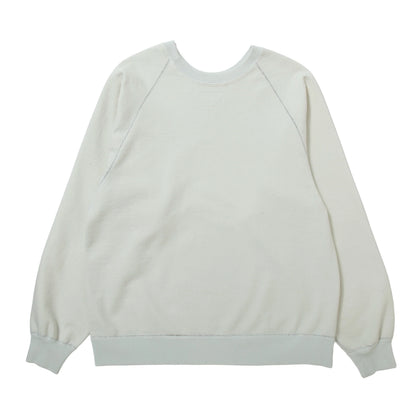 【NEXUS Ⅶ -ネクサスセブン】“FRANKEN” FADED RAGLAN CREW SWEAT / FADE BLACK（スウェットシャツ/フェードブラック)